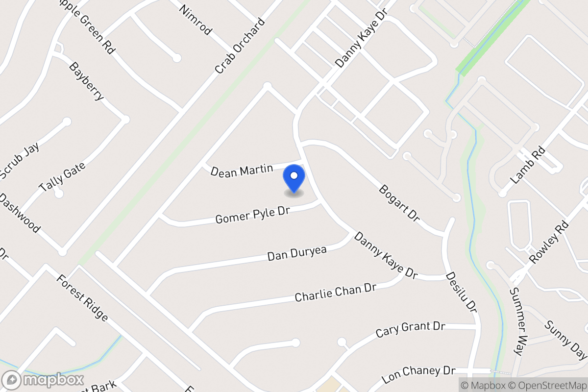 Map of 5707  Gomer Pyle