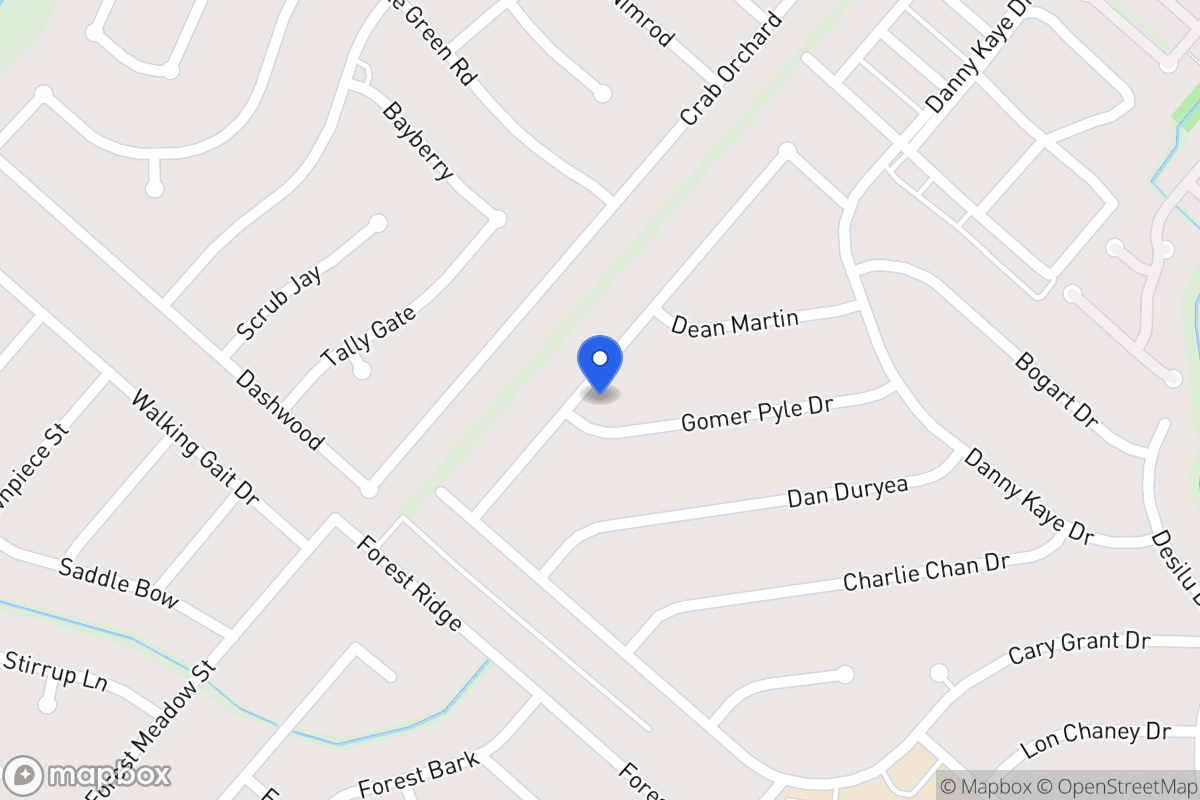 Map of 5827  Gomer Pyle