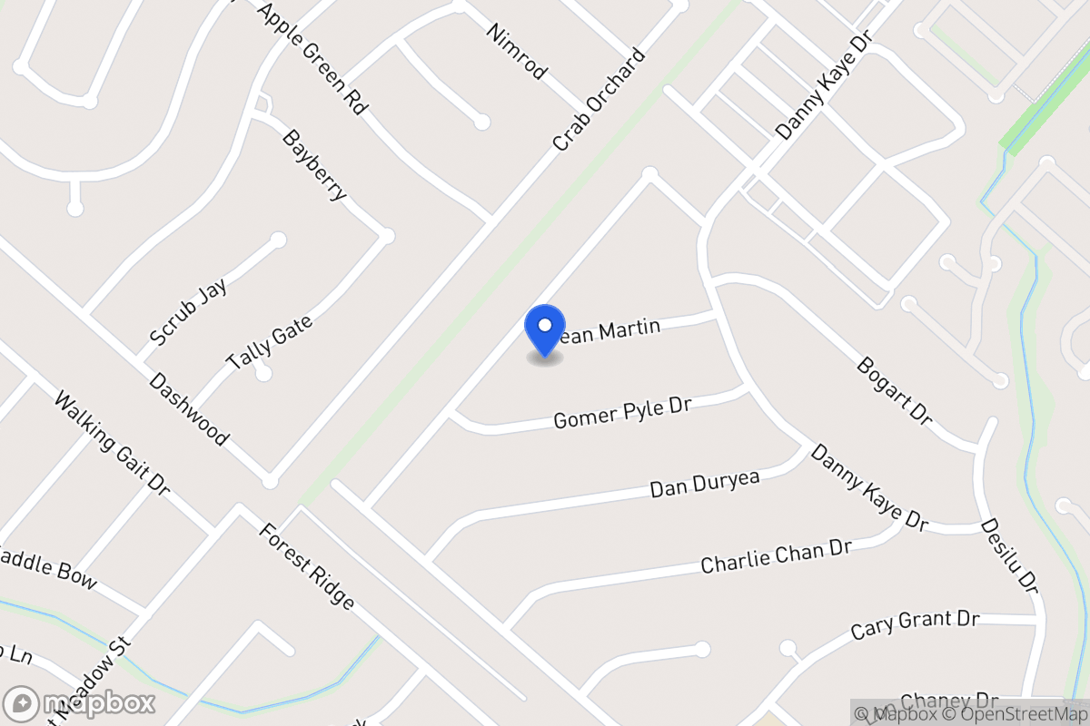 Map of 5832  Dean Martin St