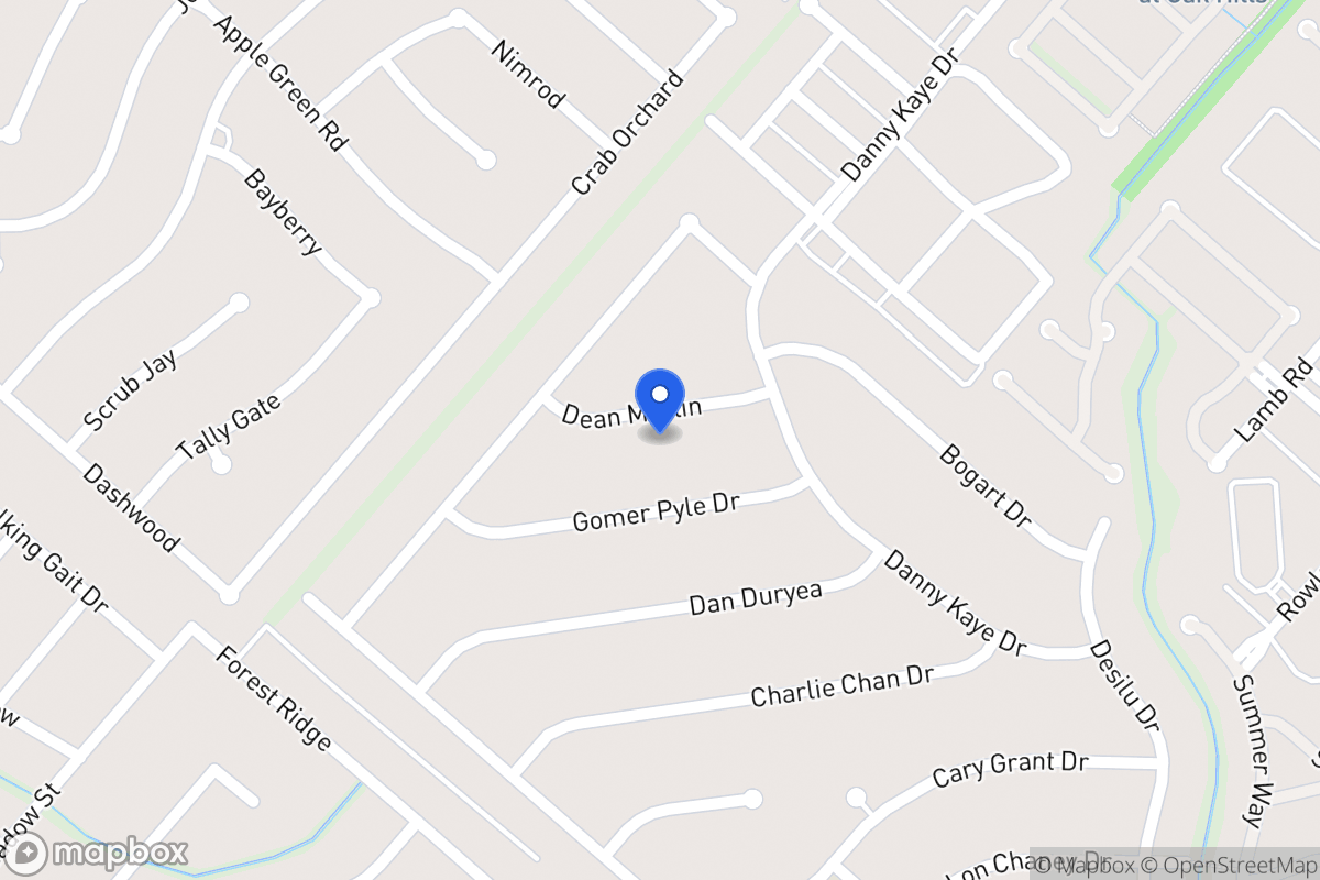 Map of 5818  Dean Martin St