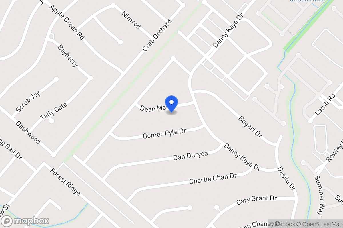 Map of 5814  Dean Martin St