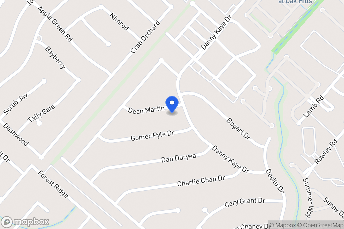 Map of 5806  Dean Martin St