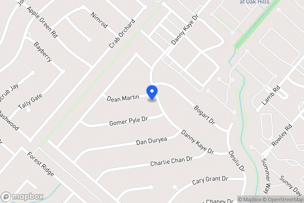 Map of 5802  Dean Martin St