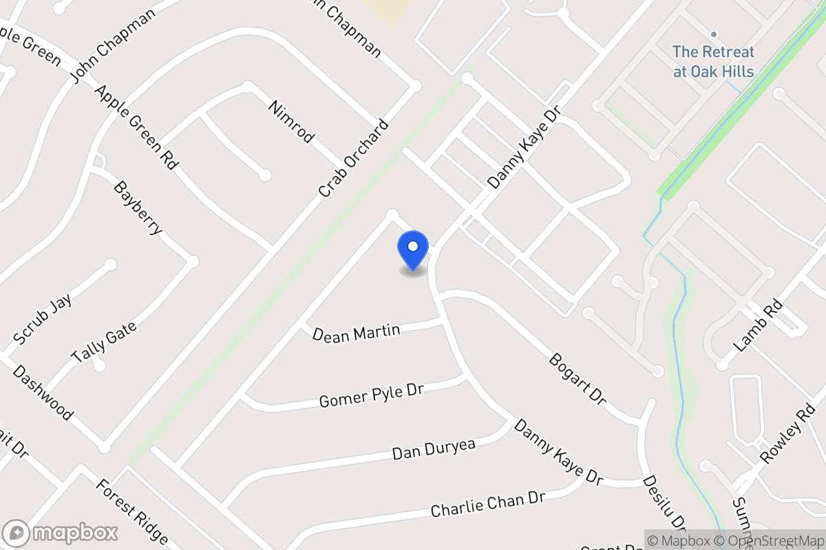 Map of 5818  Danny Kaye Dr