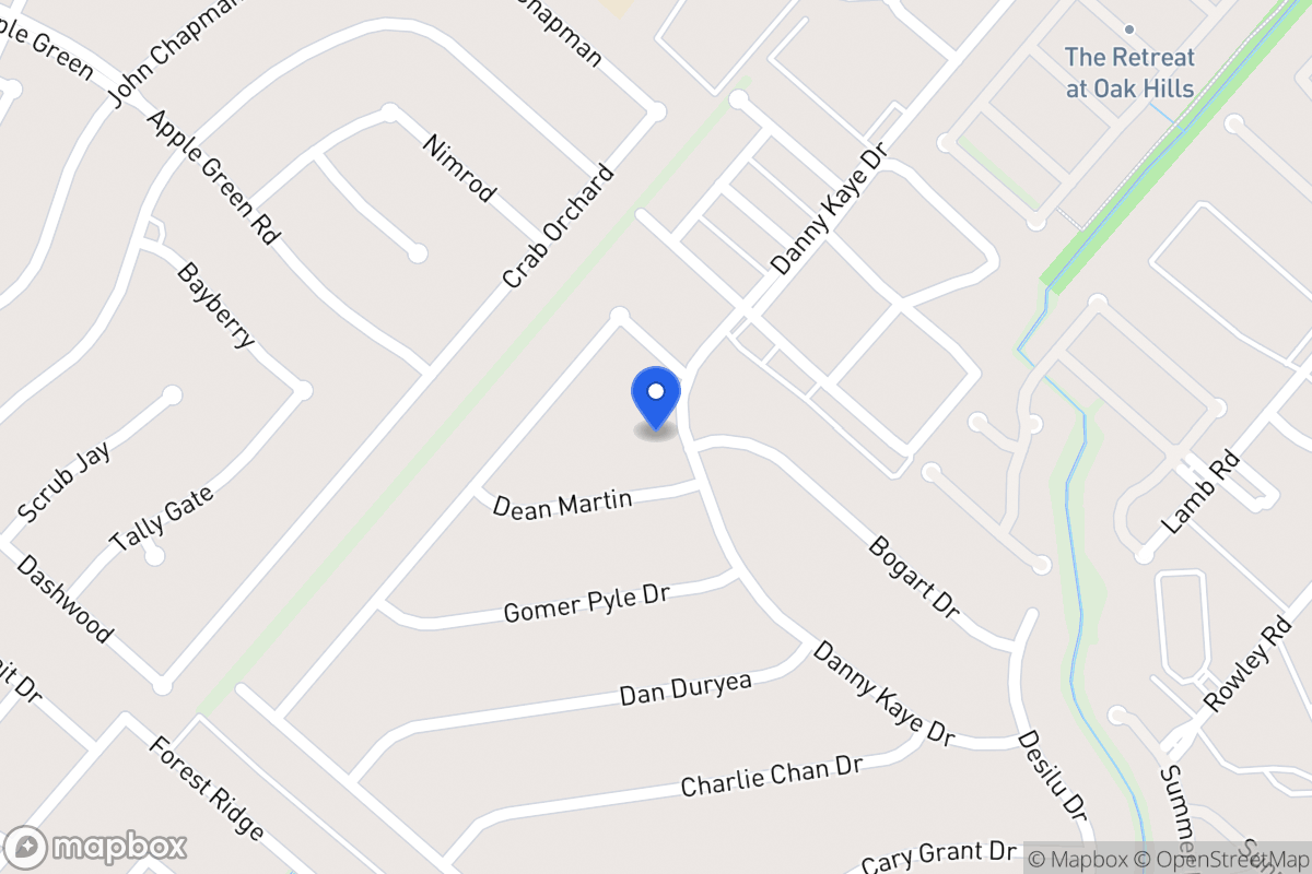 Map of 5814  Danny Kaye Dr