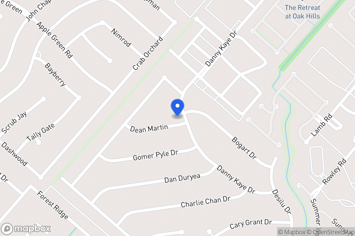 Map of 5807  Dean Martin St