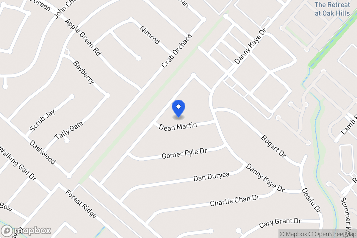 Map of 5823  Dean Martin St