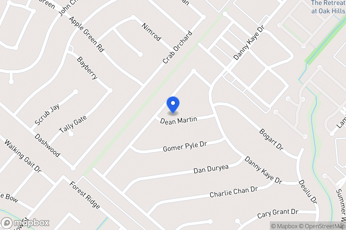 Map of 5827  Dean Martin St