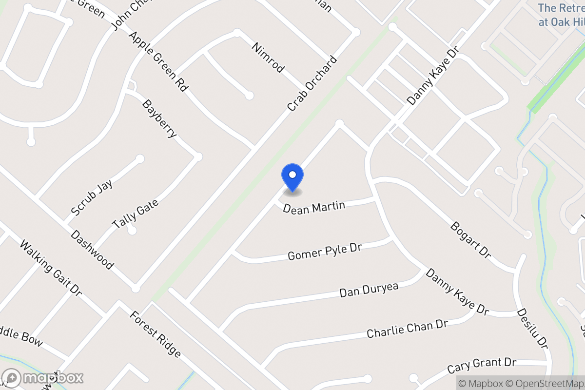 Map of 5831  Dean Martin St