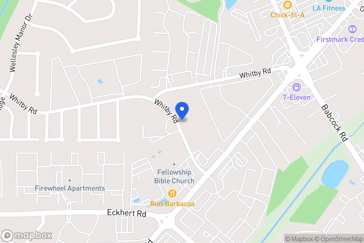 Map of Whitby Rd