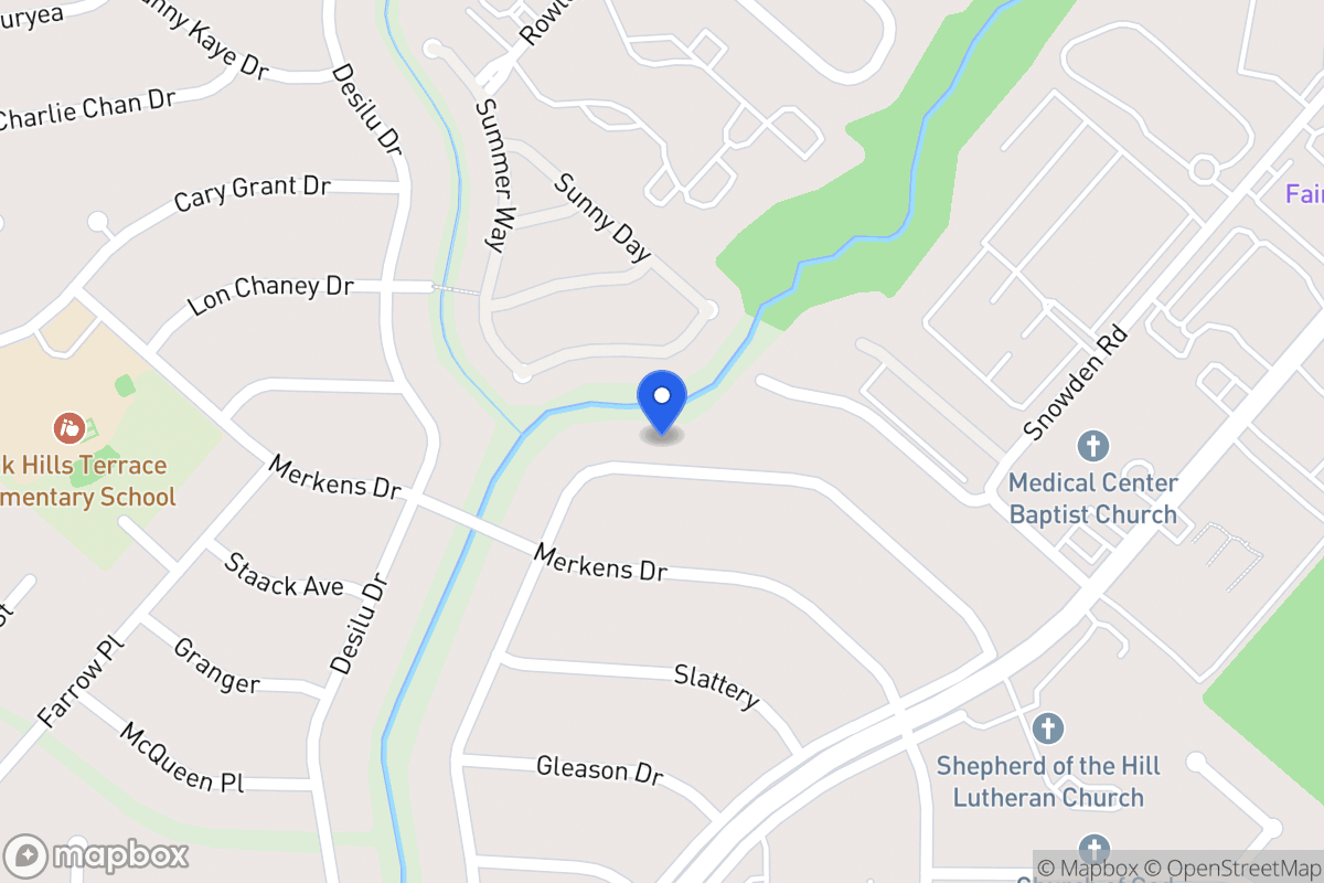 Map of 5427  Gary Cooper St