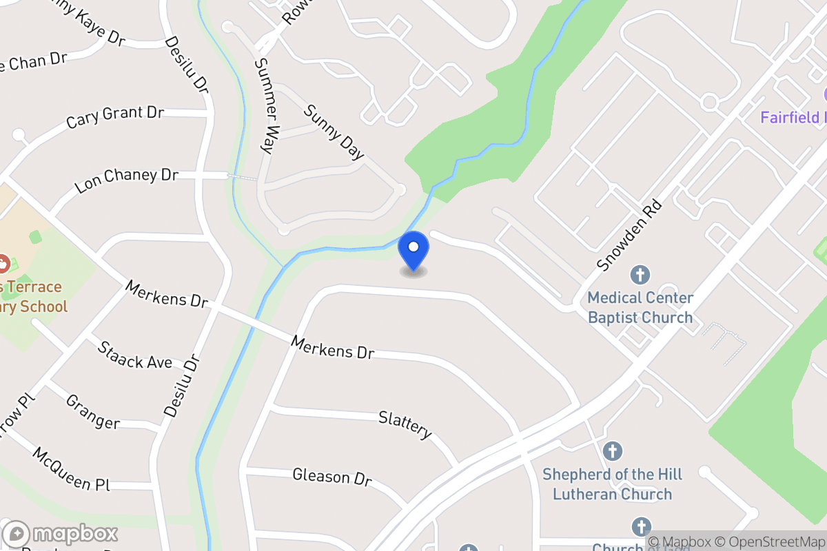 Map of 5415  Gary Cooper St