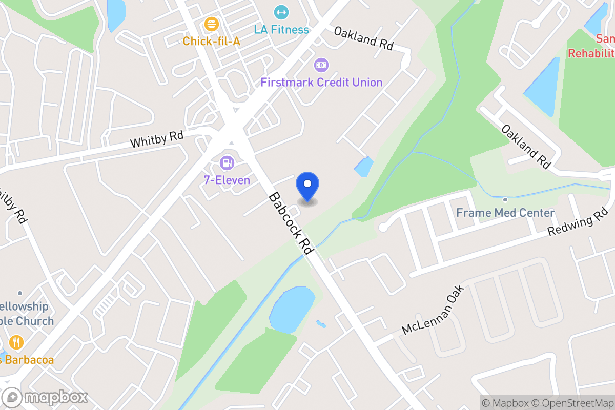 Map of 5723  Babcock Rd