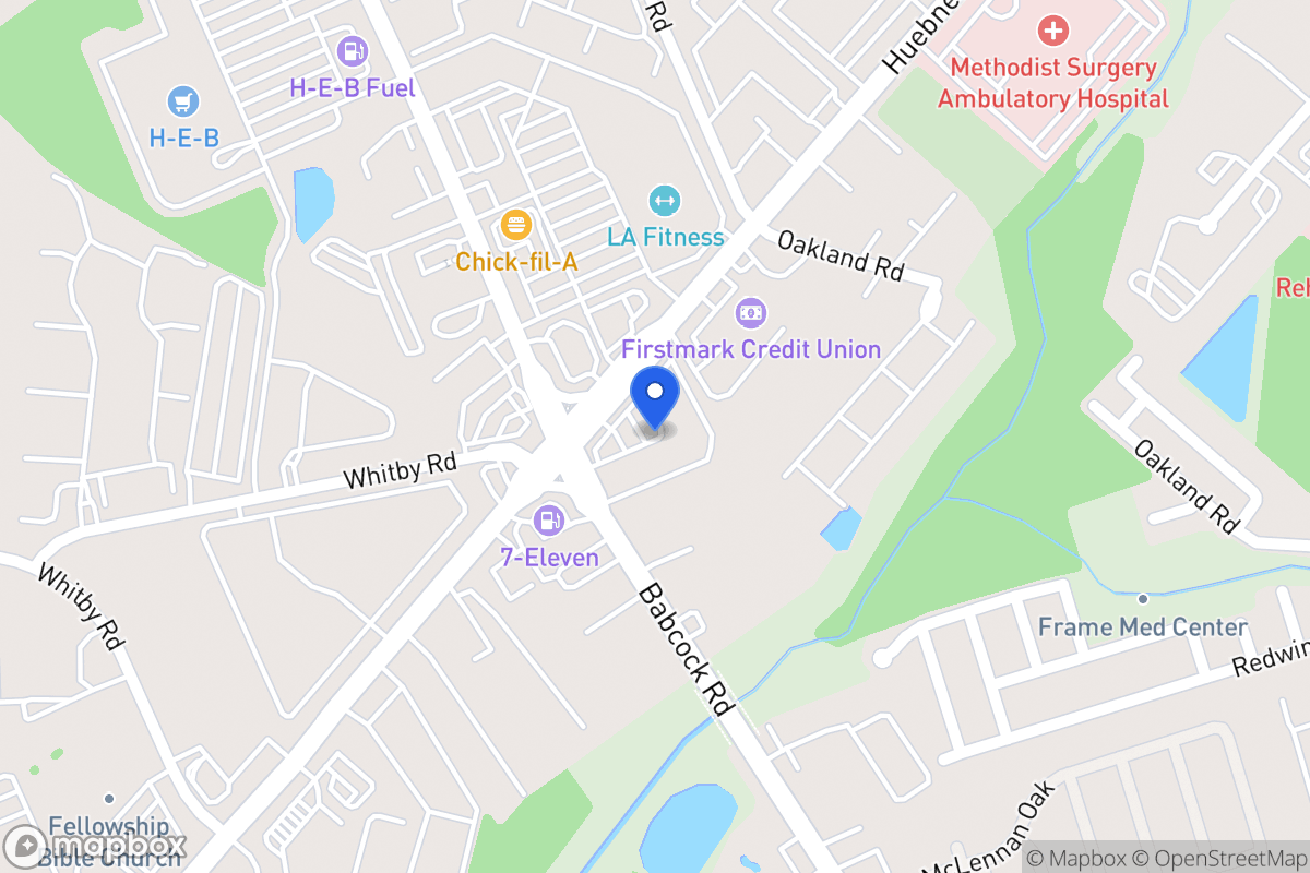 Map of 8834  Huebner Rd