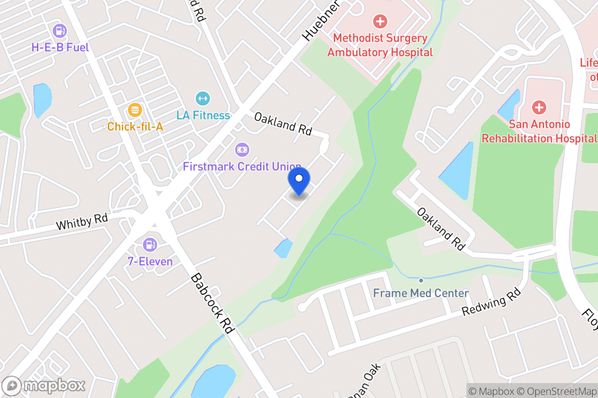 Map of 8851  Oakland Rd