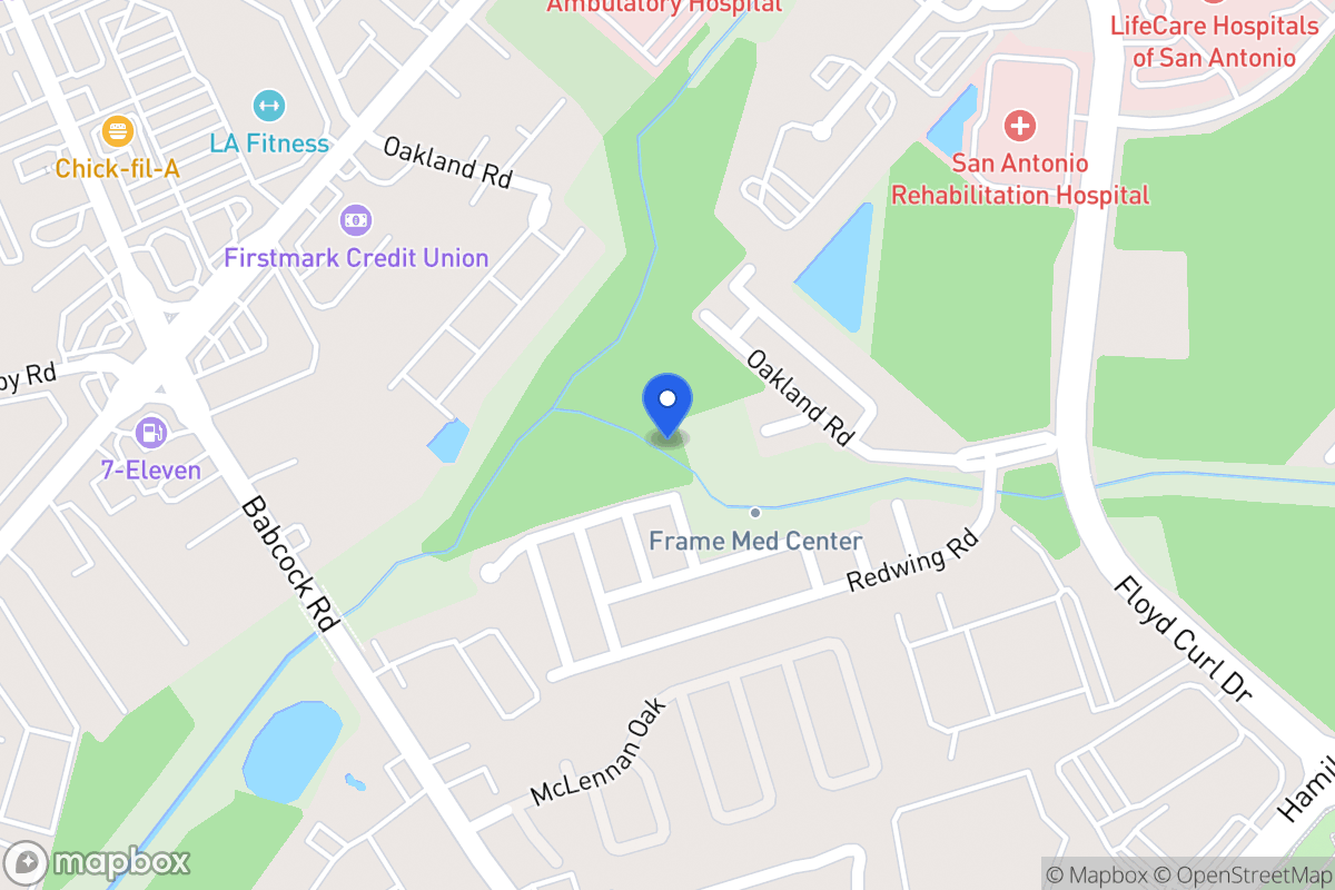 Map of S Rincon Blvd