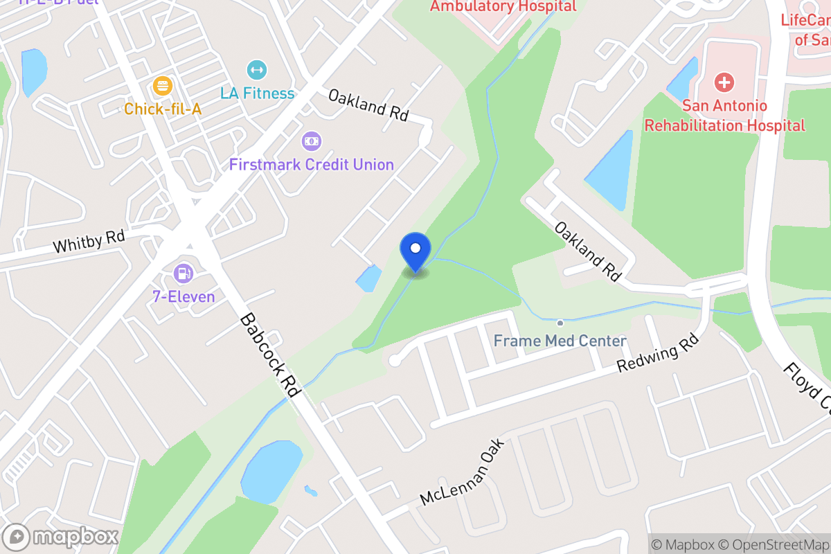 Map of N Rincon Blvd
