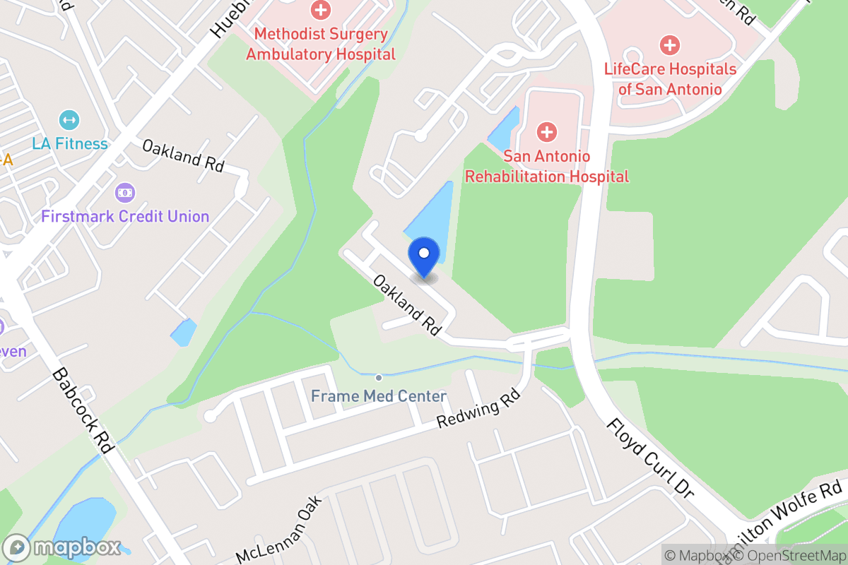 Map of 8642  Oakland Blvd