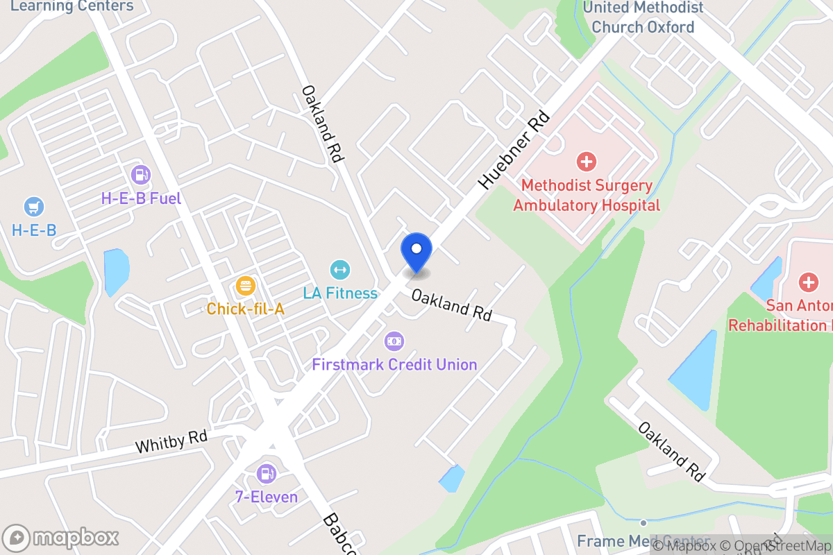 Map of 9002  Huebner Rd