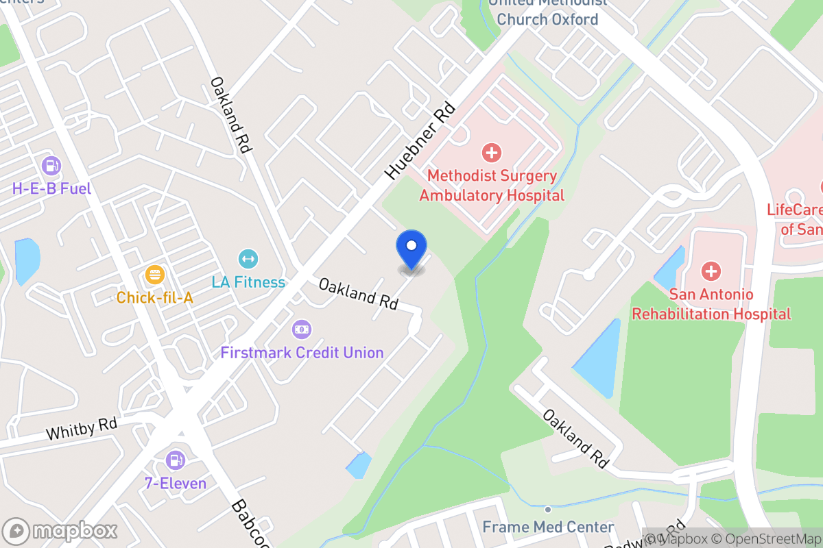 Map of 8860  Oakland Rd