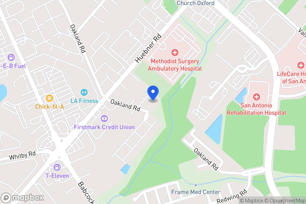 Map of 8840  Oakland Rd