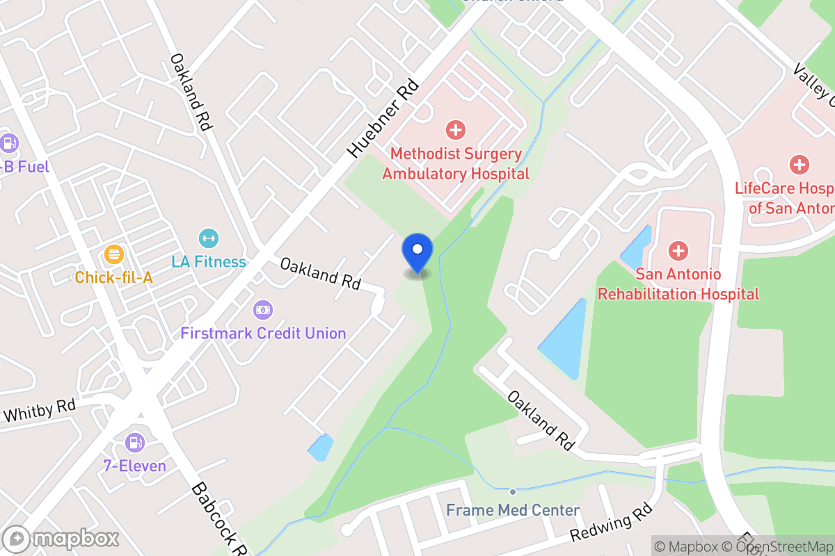 Map of 8820  Oakland Rd