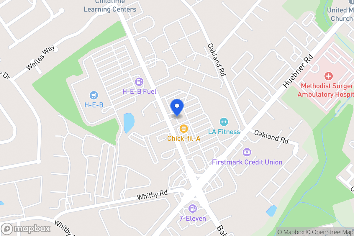 Map of 5893  Babcock Rd