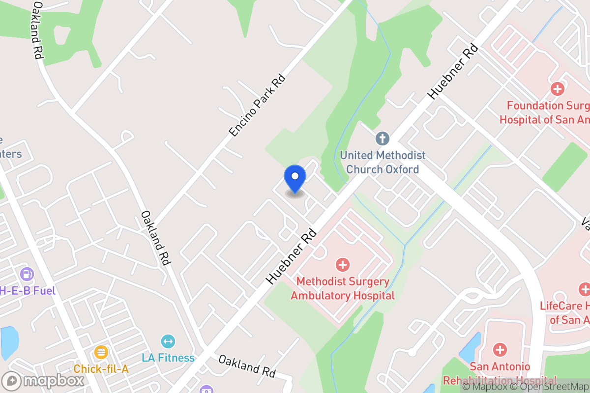 Map of 9157  Huebner Rd