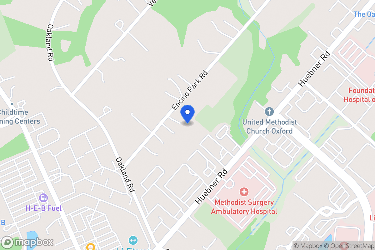 Map of 5668  Encino Park Rd