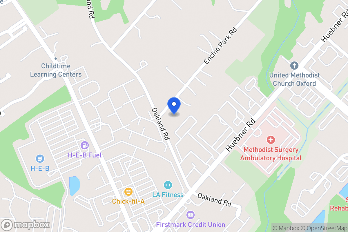 Map of 5768  Encino Park Rd