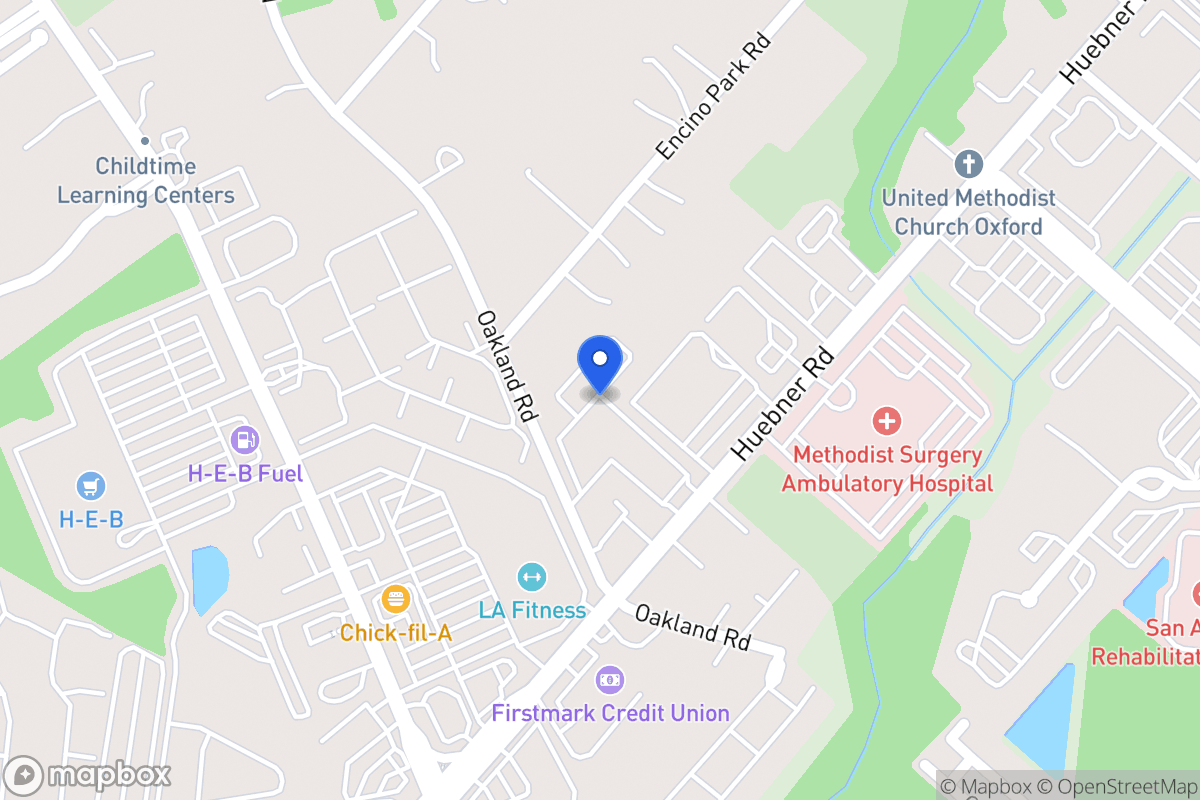 Map of 9031  Huebner Rd