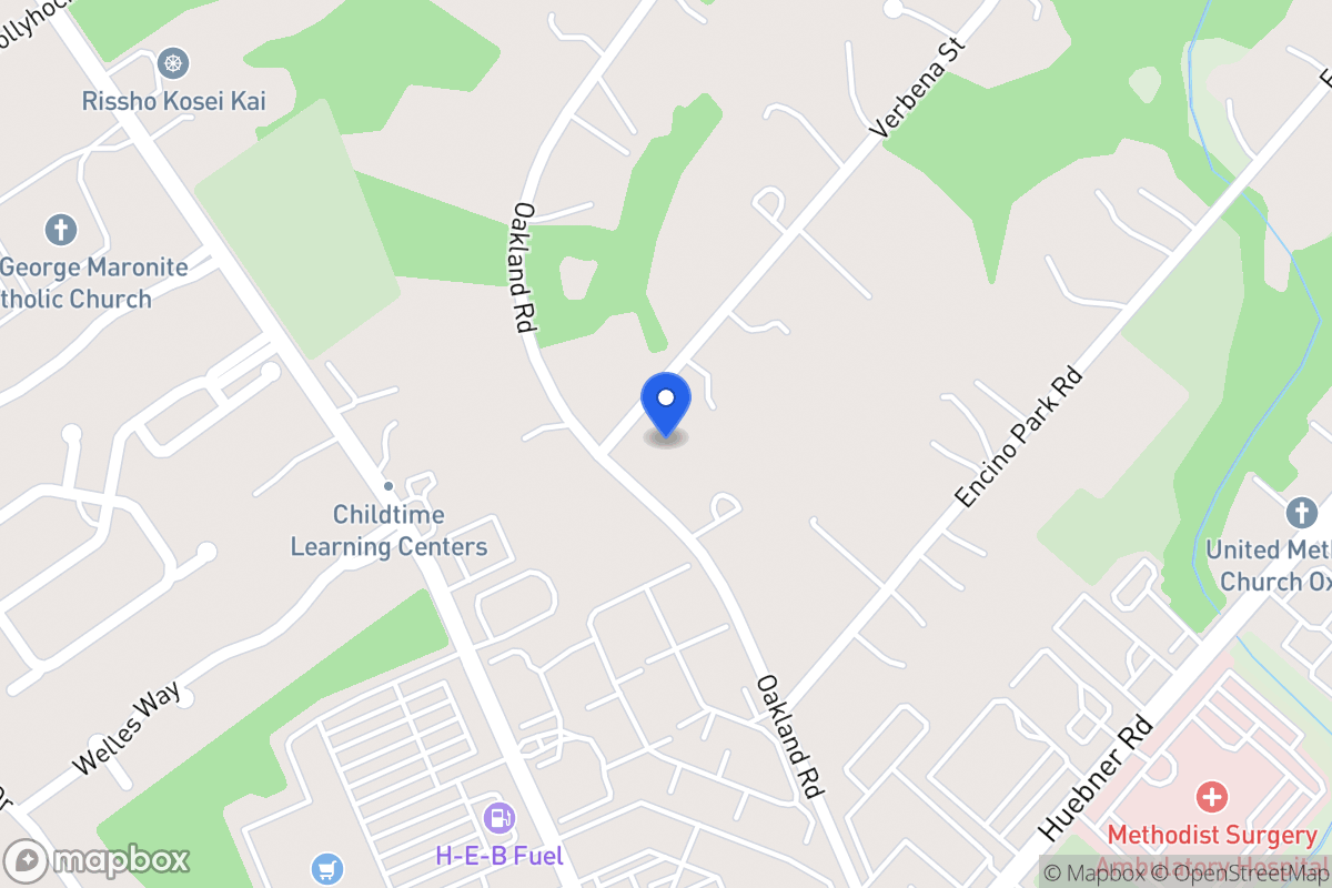 Map of 9326  Oakland Rd