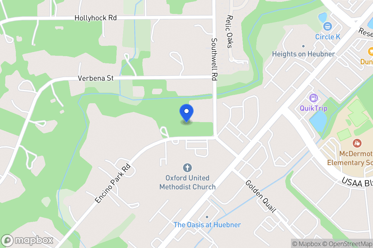 Map of Encino Park Rd