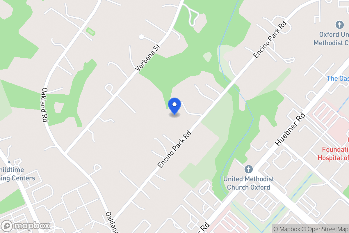 Map of 5615  Encino Park Rd