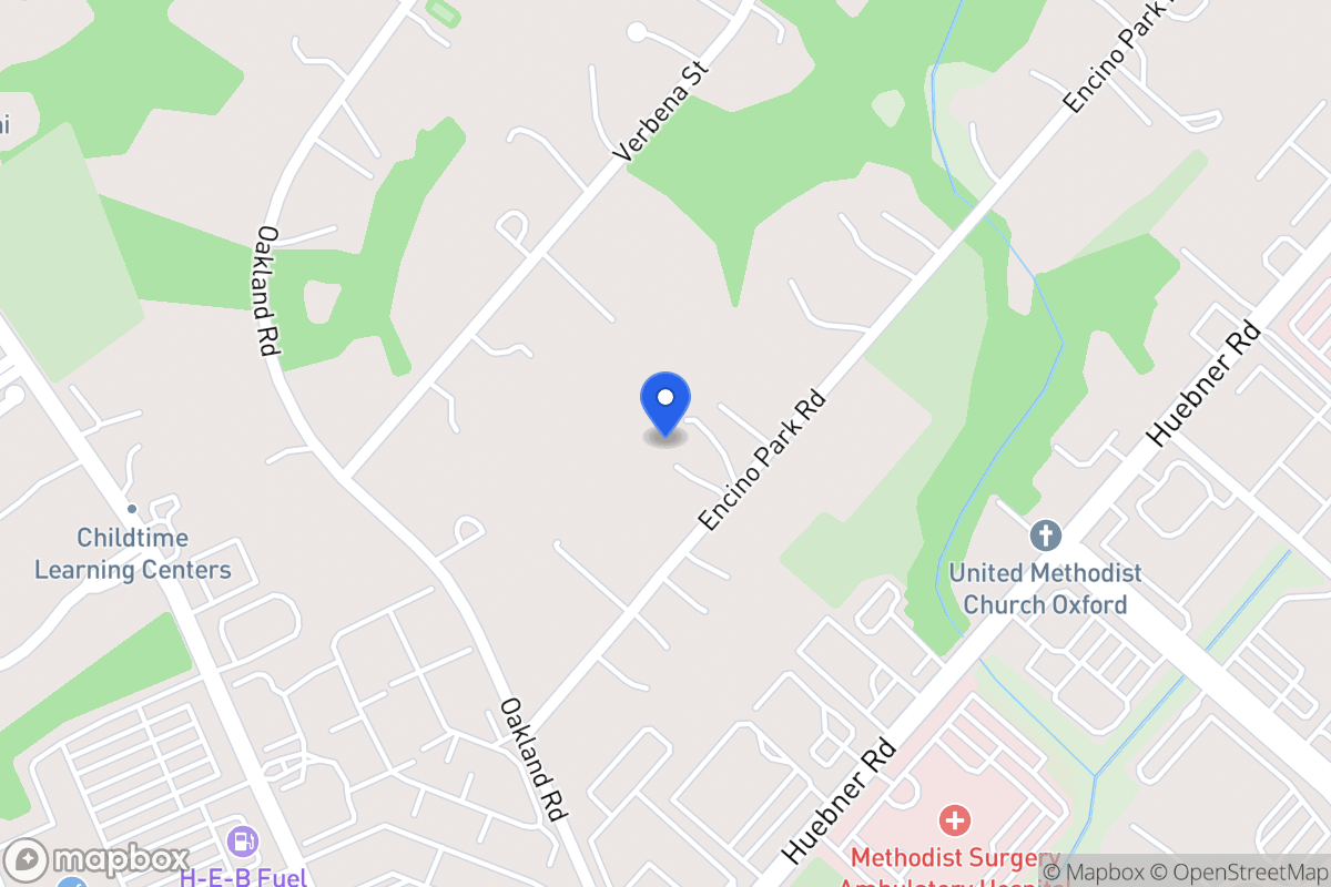 Map of 5653  Encino Park Rd