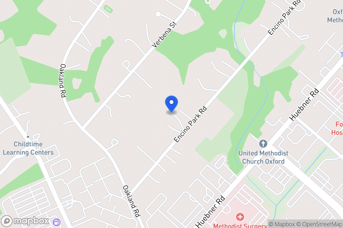 Map of 5639  Encino Park Rd