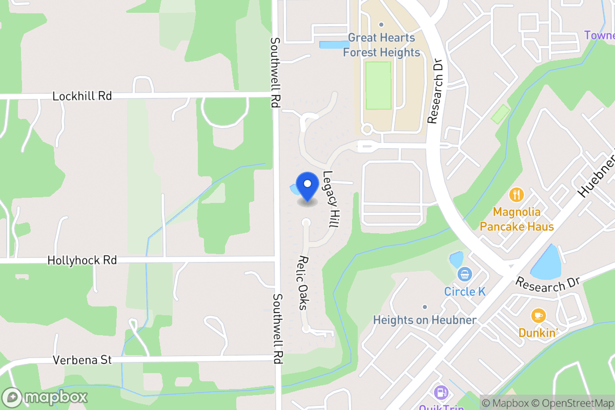 Map of 10322  Relic Oaks