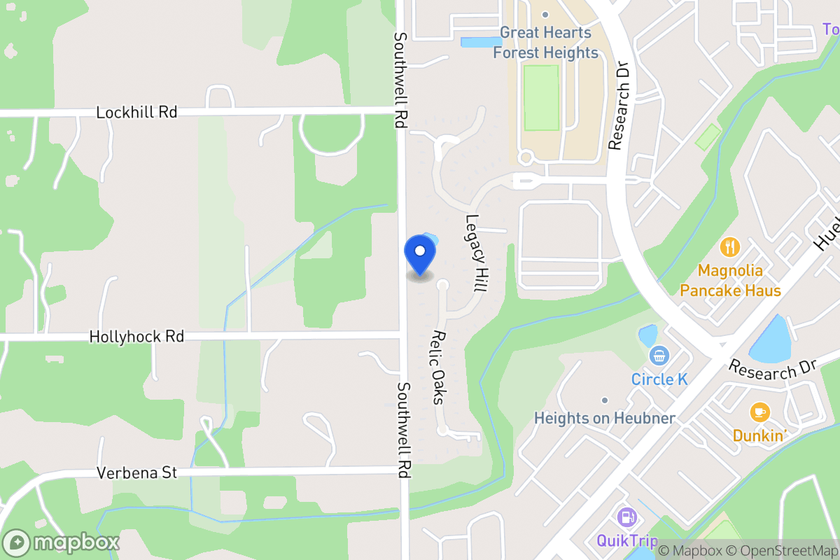 Map of 10315  Relic Oaks