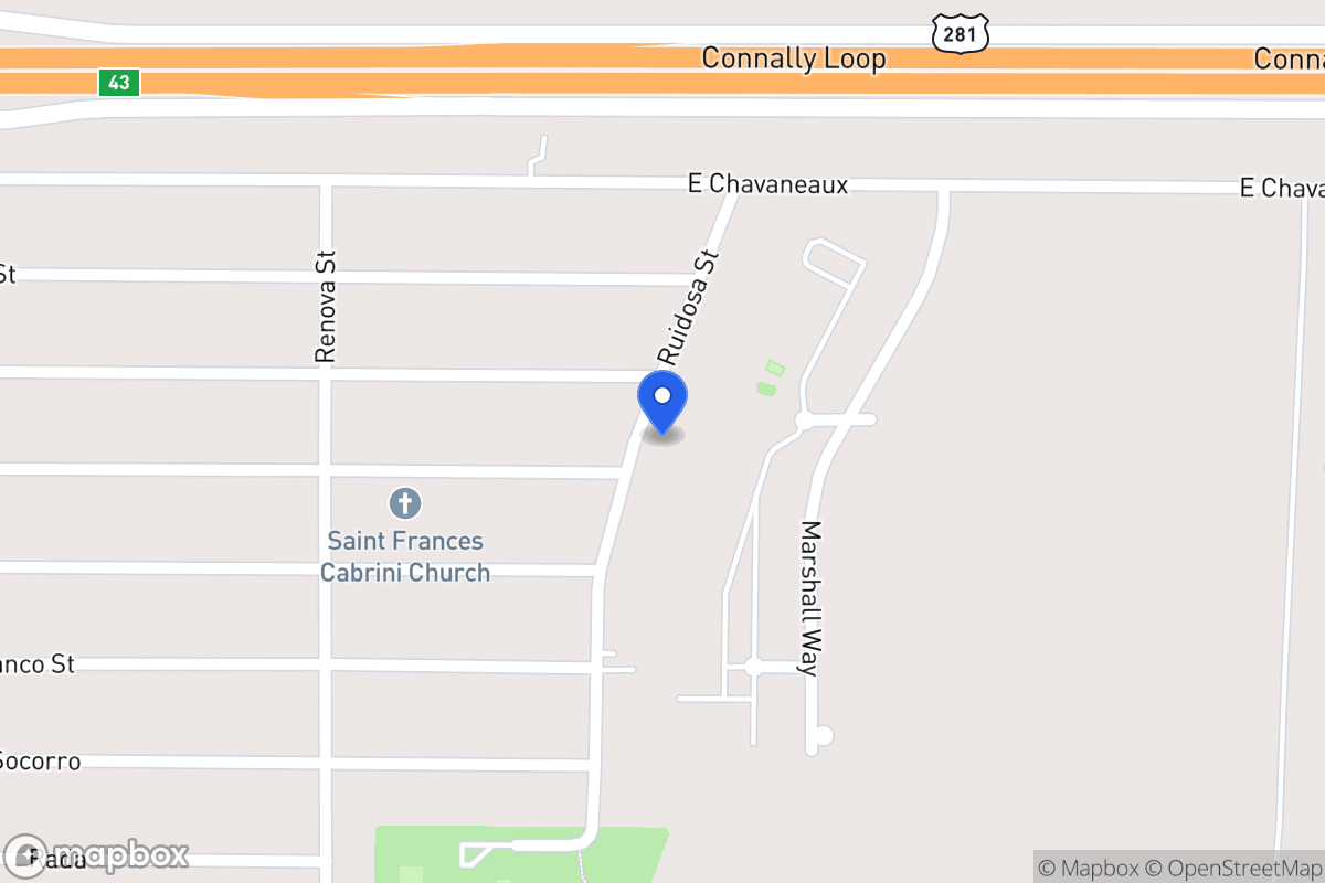 Map of 9814  Ruidosa