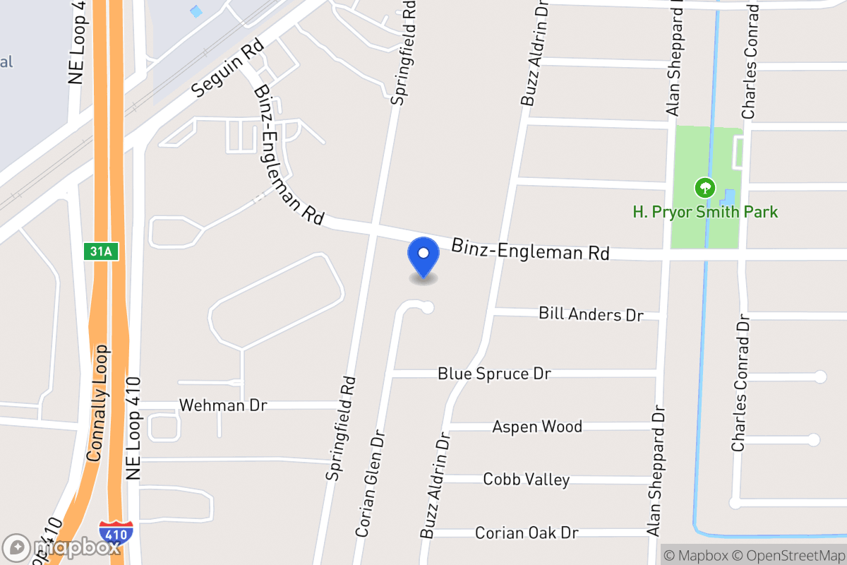 Map of 2629  Corian Glen Dr