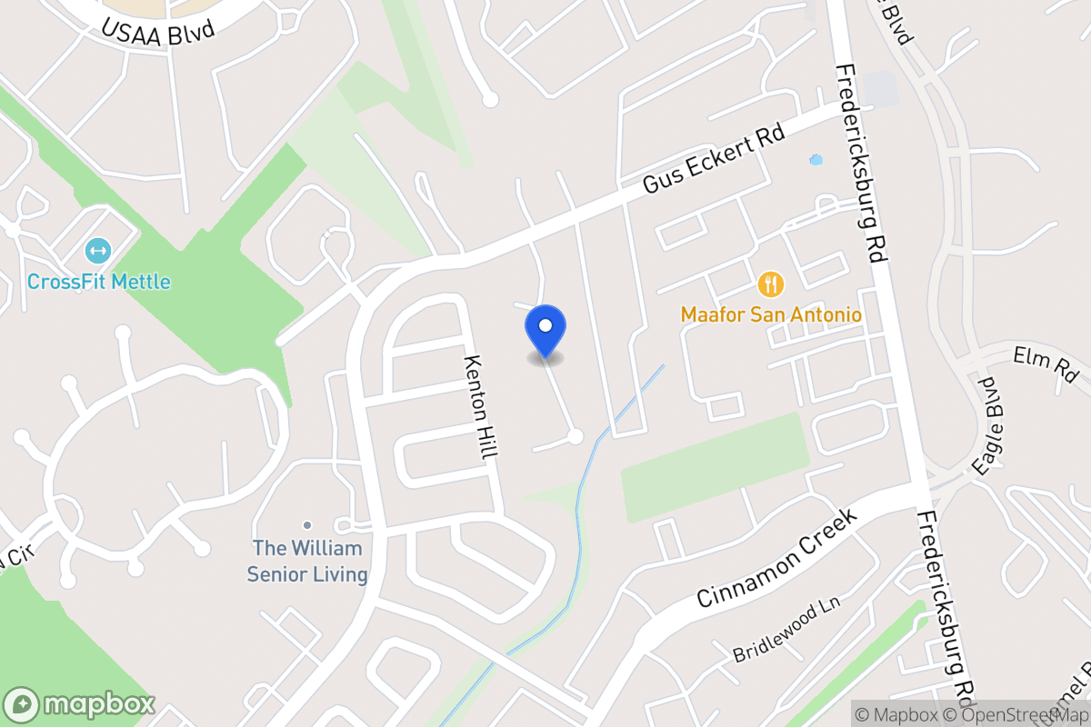 Map of 4902  Gus Eckert Rd