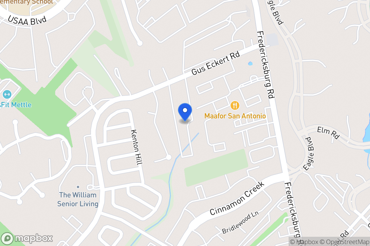Map of 4822  Gus Eckert Rd