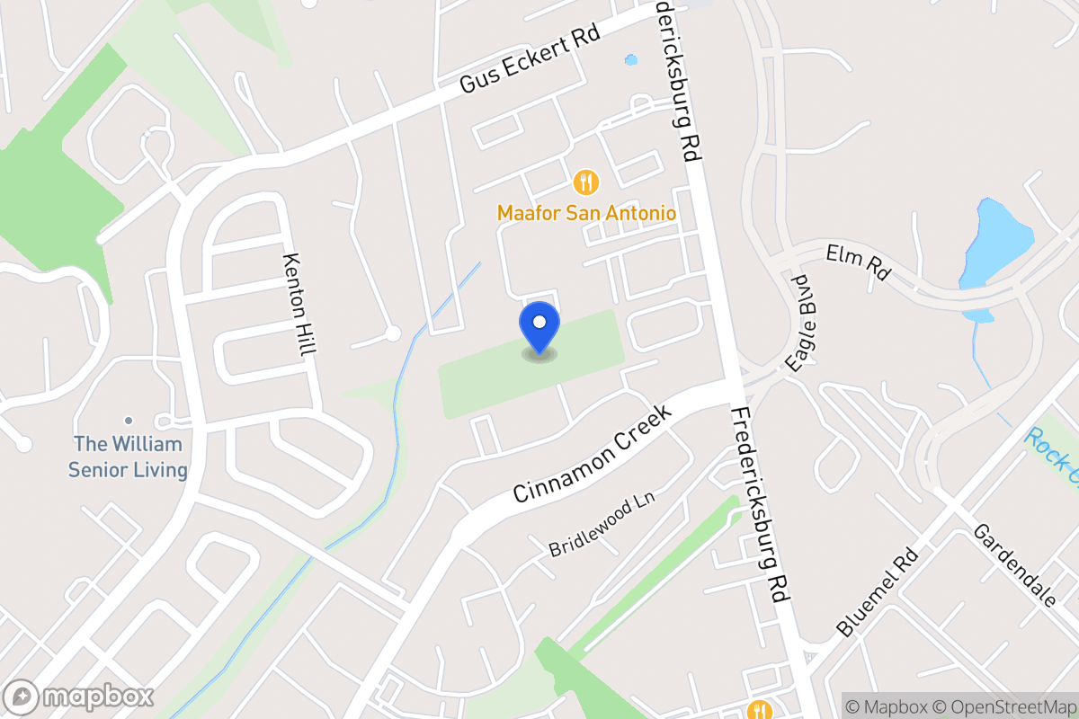 Map of 9735  Fredericksburg Rd