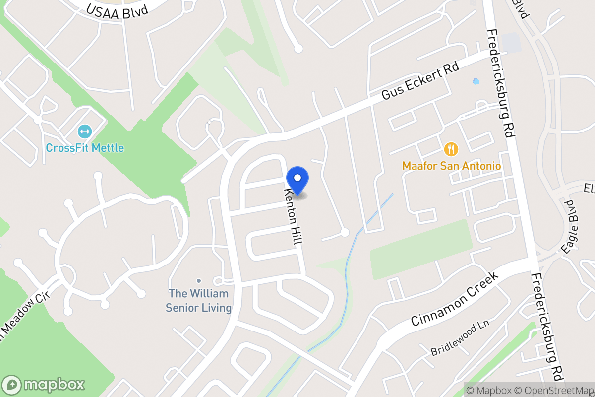 Map of 9418  Kenton Hl