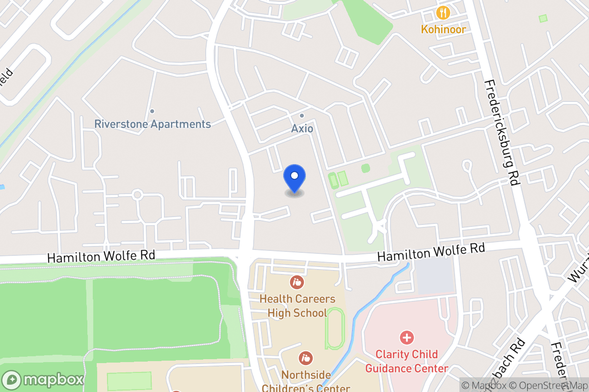 Map of 8602  Cinnamon Creek Dr