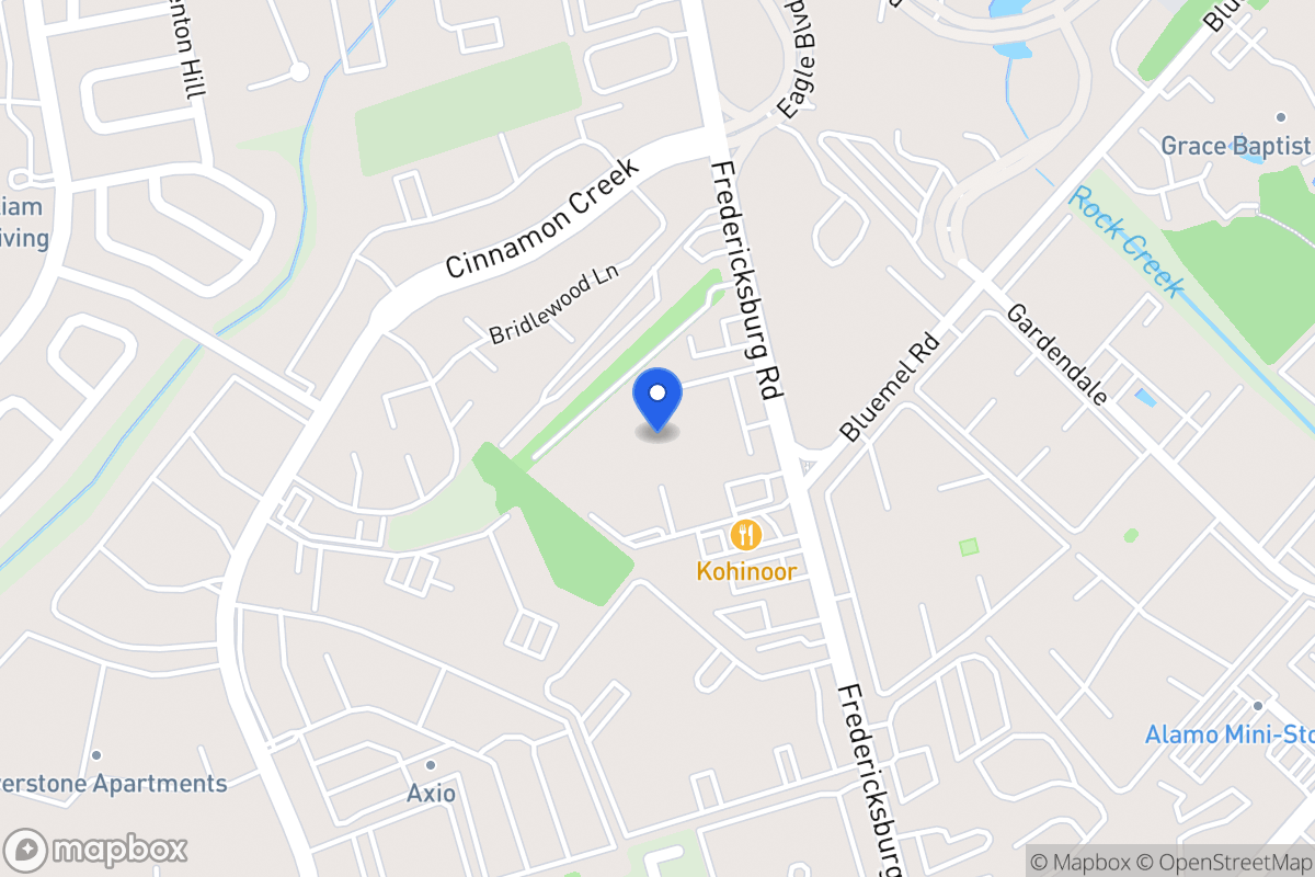 Map of 9505  Fredericksburg Rd
