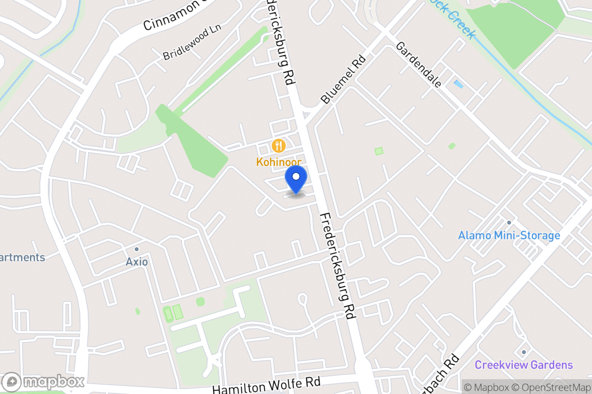 Map of 8803  Fredericksburg Rd
