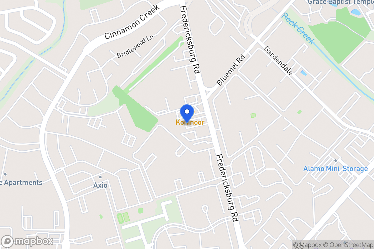 Map of 8825  Fredericksburg Rd
