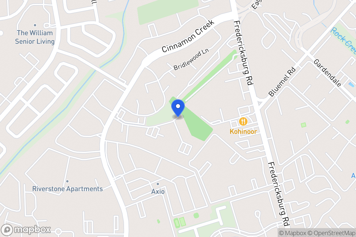 Map of 8830  Cinnamon Creek Dr