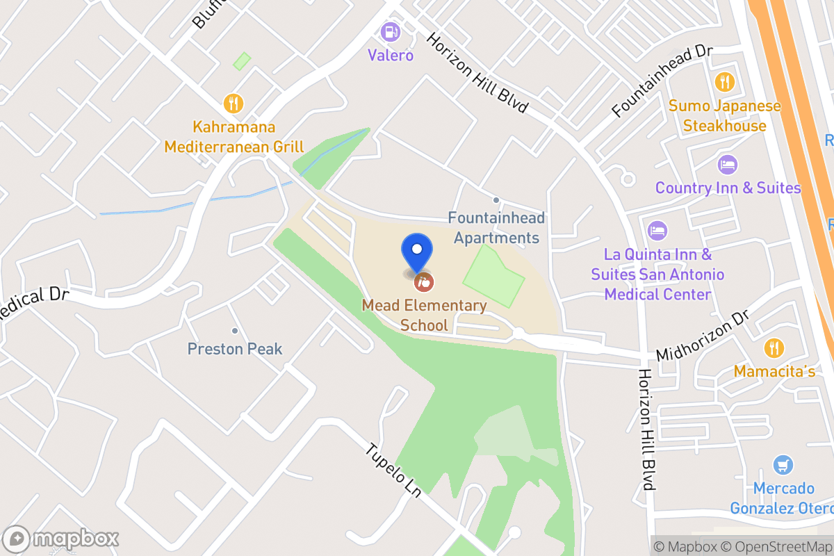 Map of 3803  Midhorizon Dr